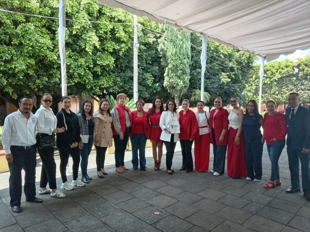 Mujeres priistas apoyan a síndica de Indaparapeo, víctima de Violencia Política de Género 